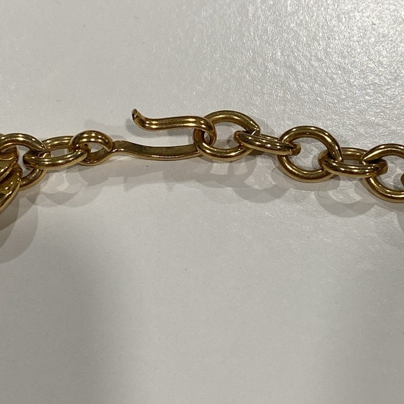MONET Vintage Gold Link Necklace - Picture 7 of 10